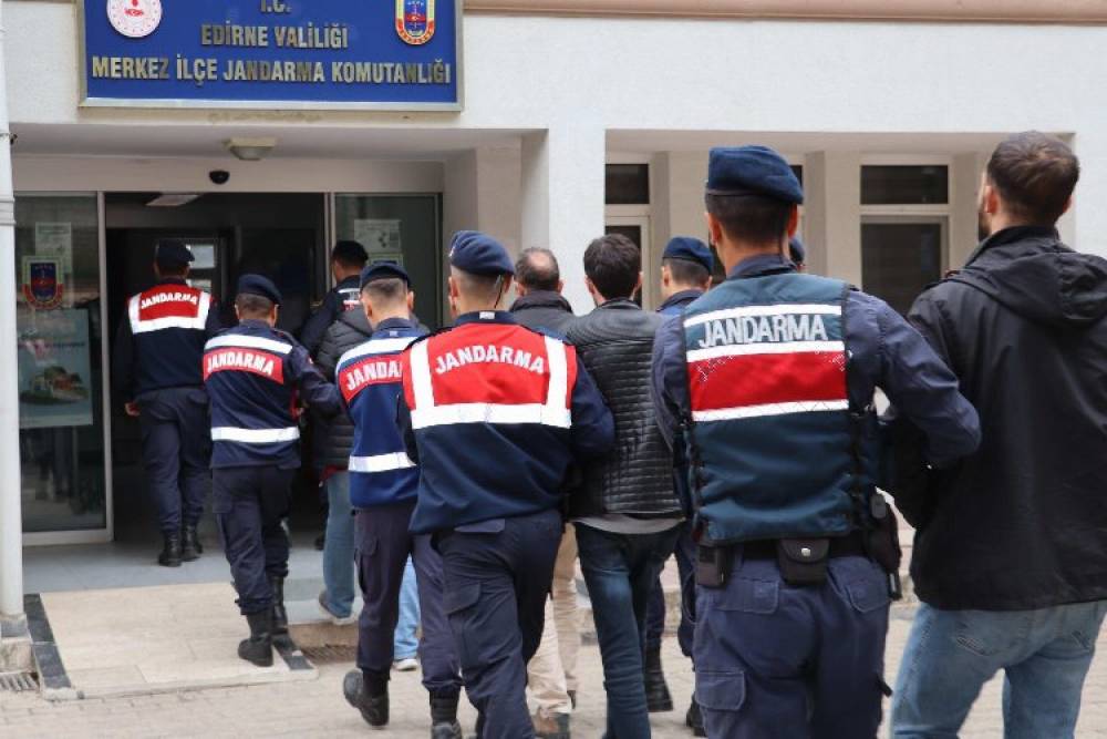Edirne'de aranan 136 kişi yakalandı