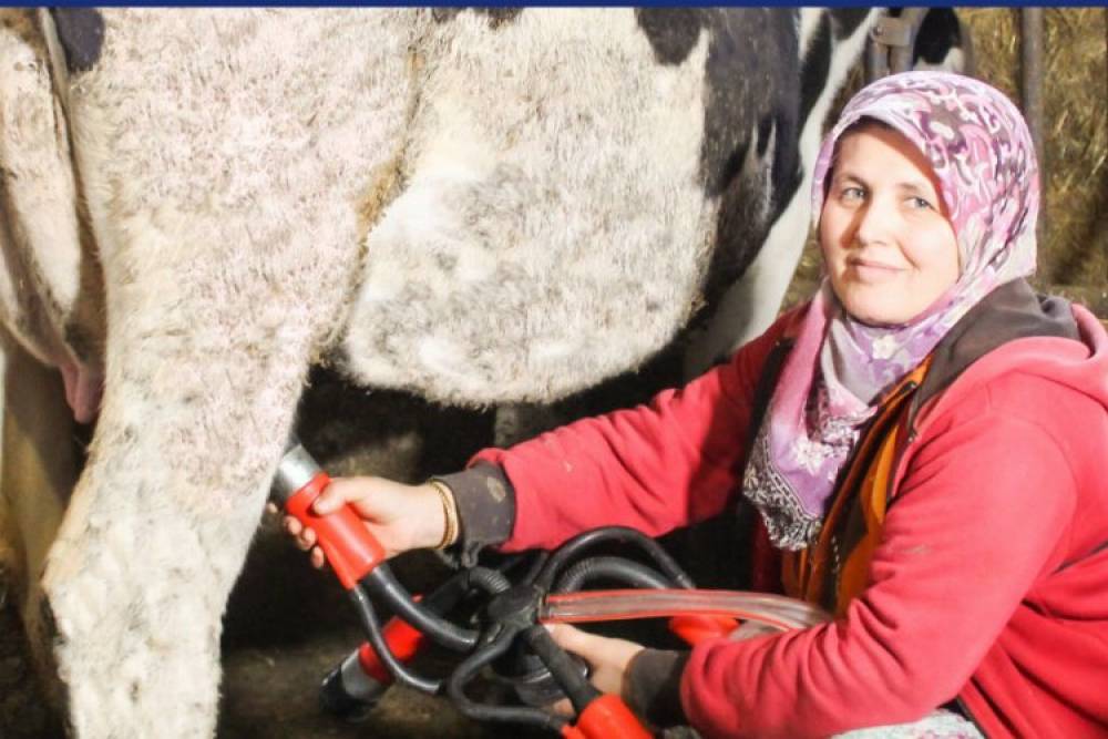 Kadın üreticilerle 'tarımsal' iş birliği