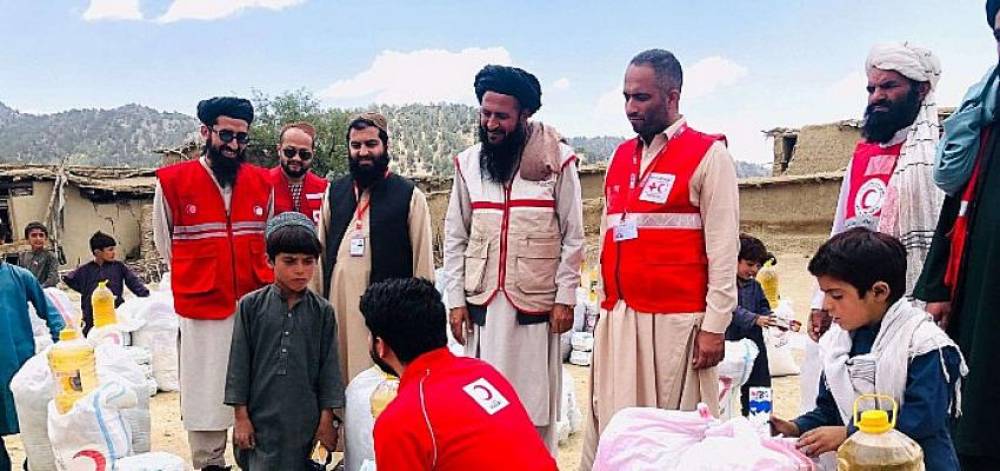 Türk Kızılay Yardımları Afganistan'daki Depremzedelere Ulaşmaya Başladı 