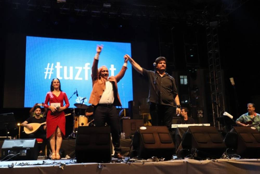 TuzFest konserleri dolu dolu başladı